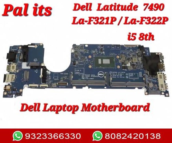 Dell Latitude 7490 LA-F3221P LA-F322P LAPTOP MOTHERBOARD